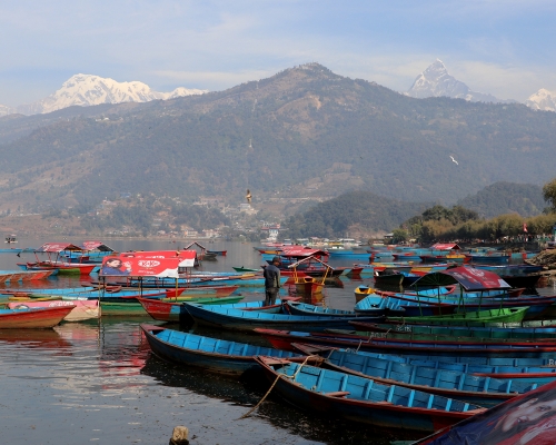 Panoramic View From Lakeside Pokhara